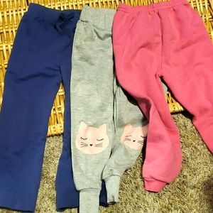 Lot of 3 kids sweatpants